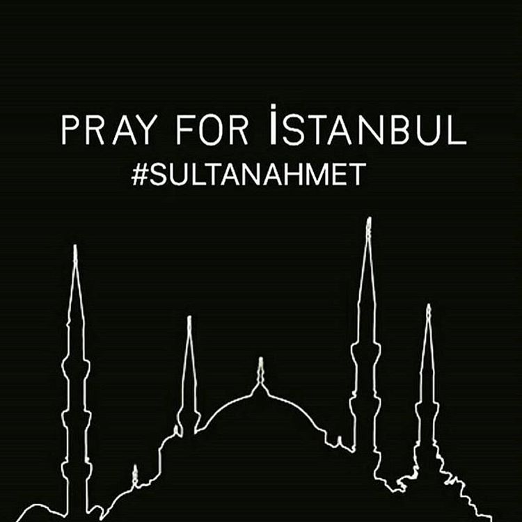 This makes me very sad and angry at what humans do to other humans. The attack happened in the district I used to work in. #sultanahmet #prayforistanbul
