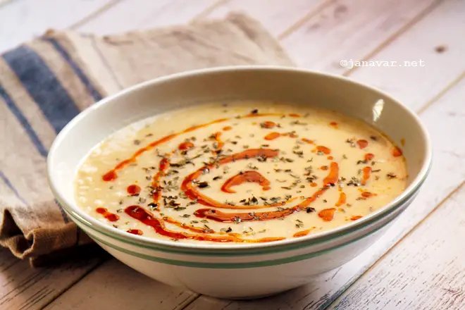 Recipe: Yayla Çorbası (Turkish yogurt soup)