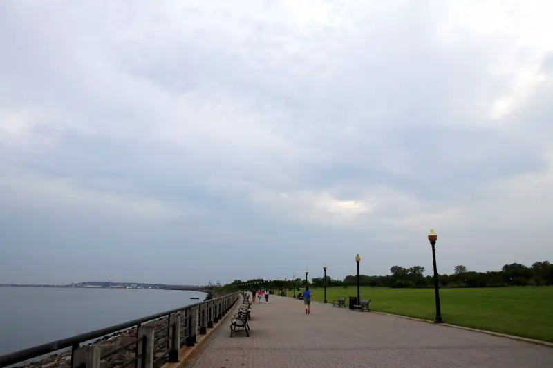 Waterfront path in Liberty State Park - Quick Trip to Jersey City | janavar