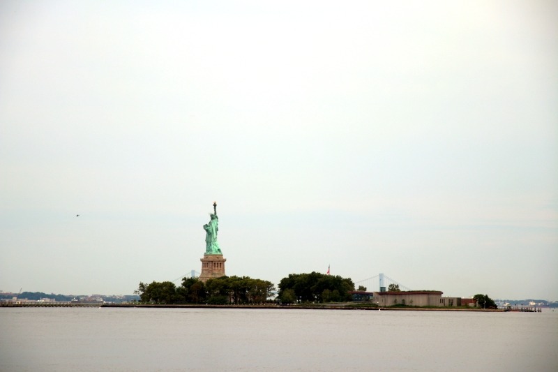 Statue of Liberty seen from Liberty State Park - Quick Trip to Jersey City | janavar