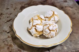 Recipe: Orange Whiskey Crinkle Cookies