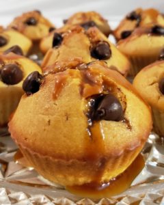 Recipe: Chocolate Caramel Sourdough Muffins